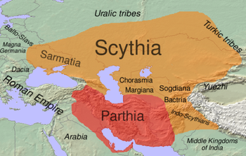 350px-Scythia-Parthia_100_BC