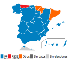 Resultados Elecciones municipales mayo del 2011