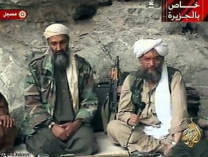 Al Zawahiri y Osama Bin Ladem