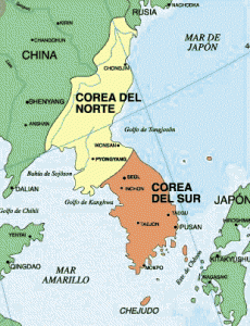 corea del norte y del sur